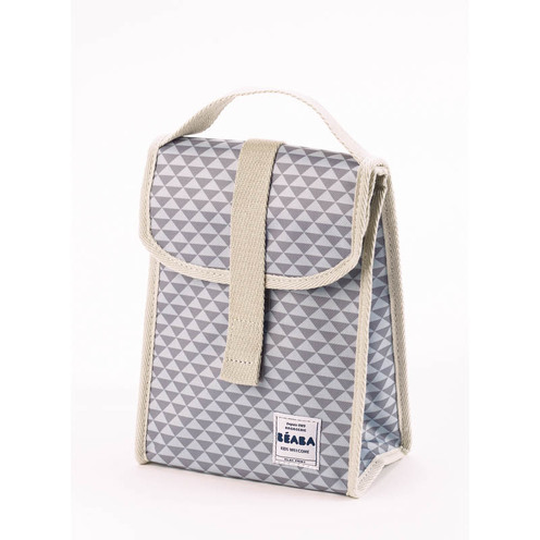 Sac Geneve 2 PLAY PRINT Grey/Corail - BEABA
