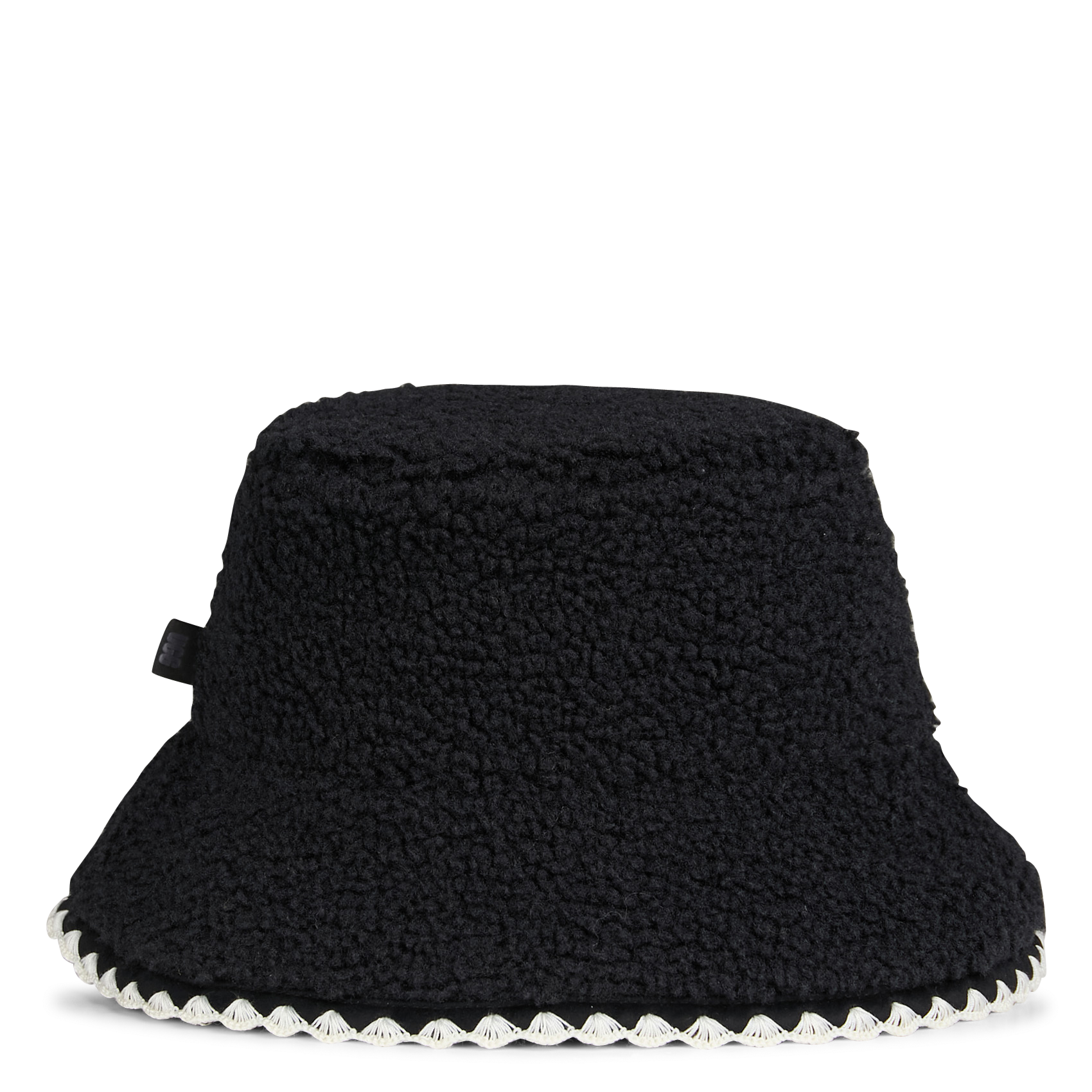 UGGFLUFF SCALLOPED - Bob festonné sherap | Noir