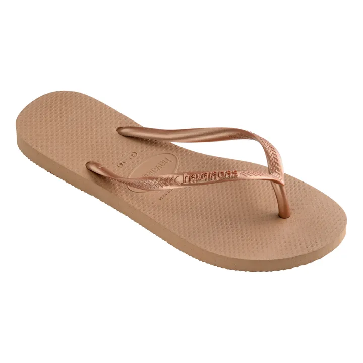 Havaianas Tongs Slim | Or rose
