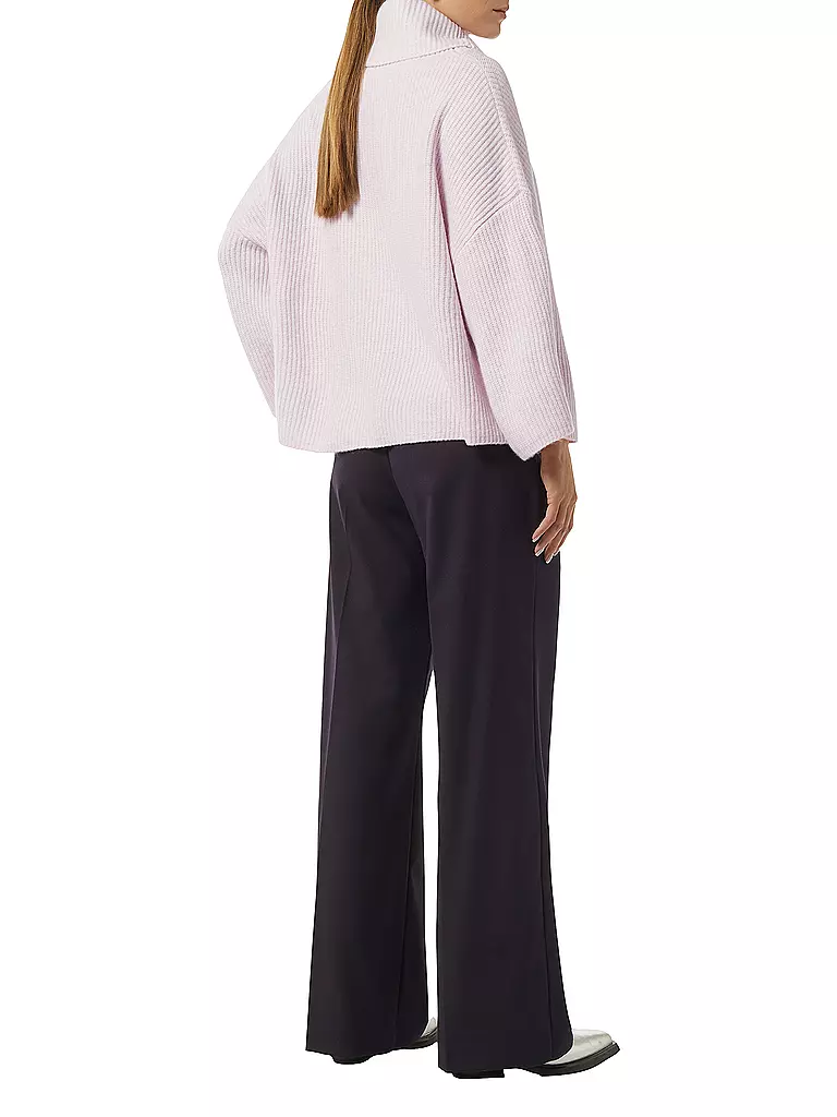 COMMA Rollkragenpullover  lila