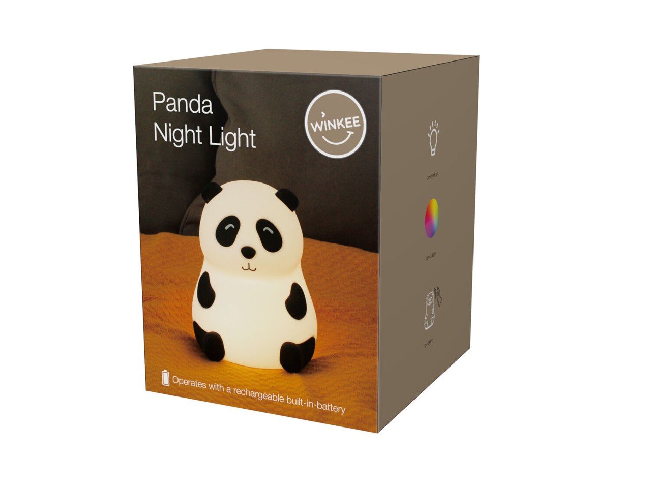 Winkee - Bordlampe - Nightlight Panda - compact