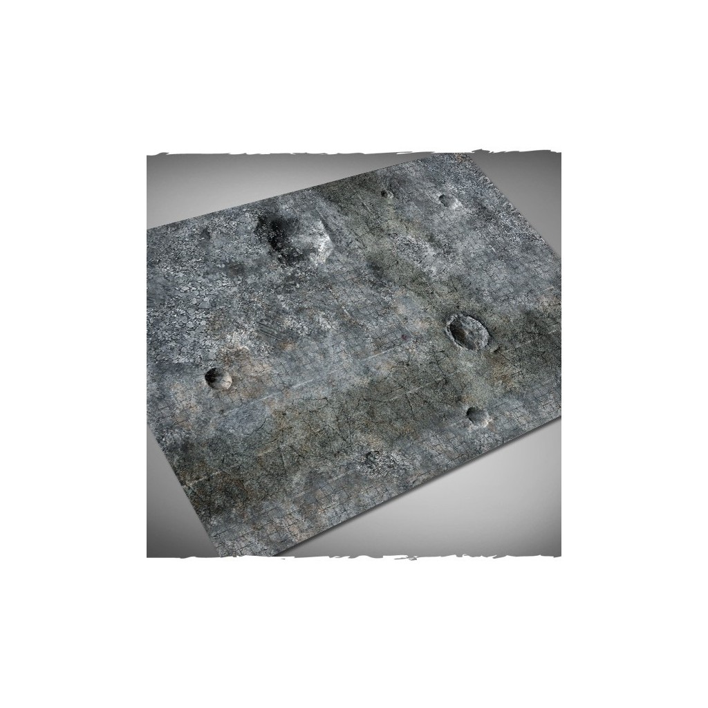 Terrain Mat PVC - City Ruins - 120x120