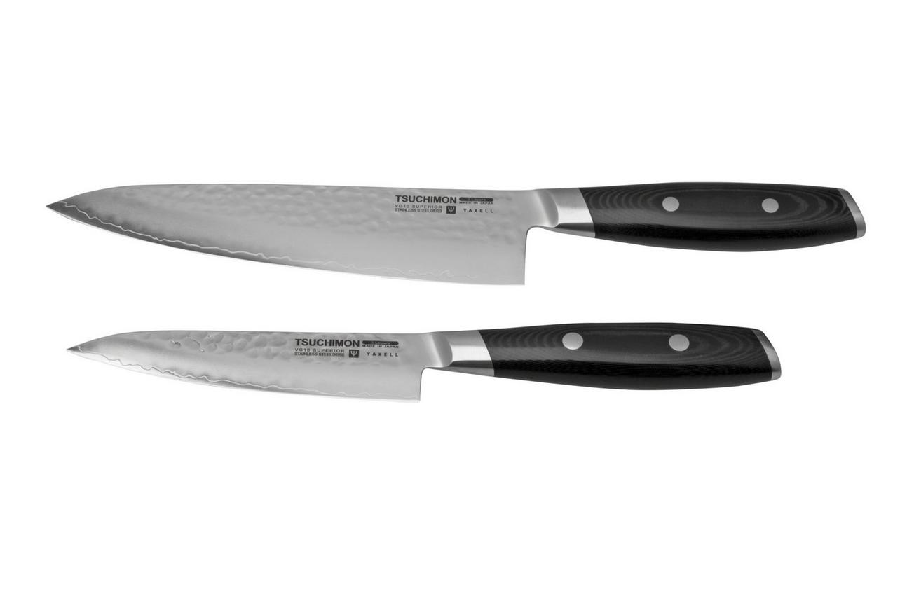 Yaxell Tsuchimon 36751, 2-delige giftset koksmes en universeelmes