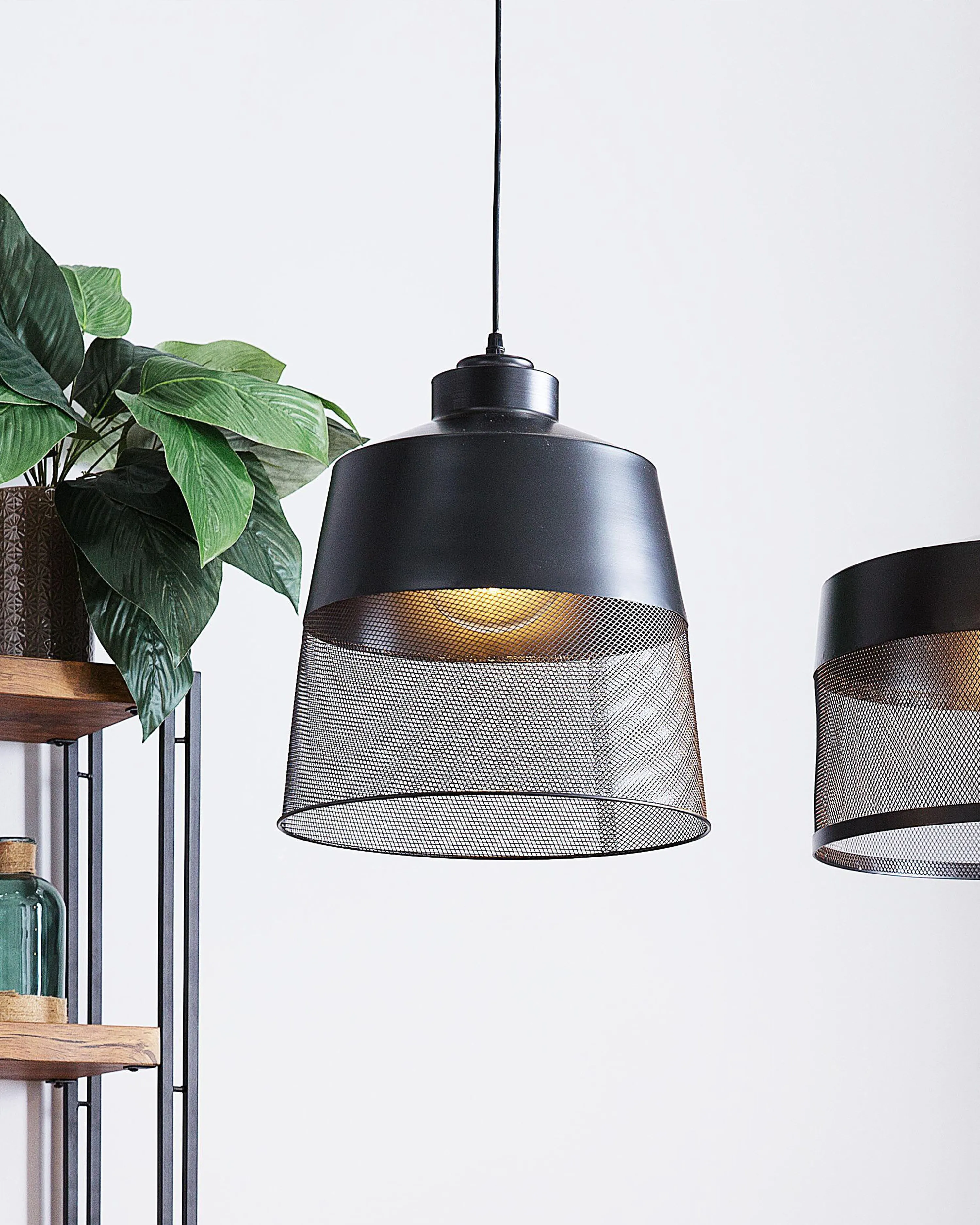 Hanglamp MUGA Metaal Zwart