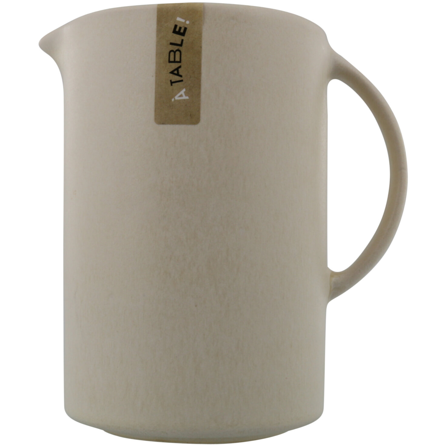 À Table! Krug beige 16.5x11.5cm
