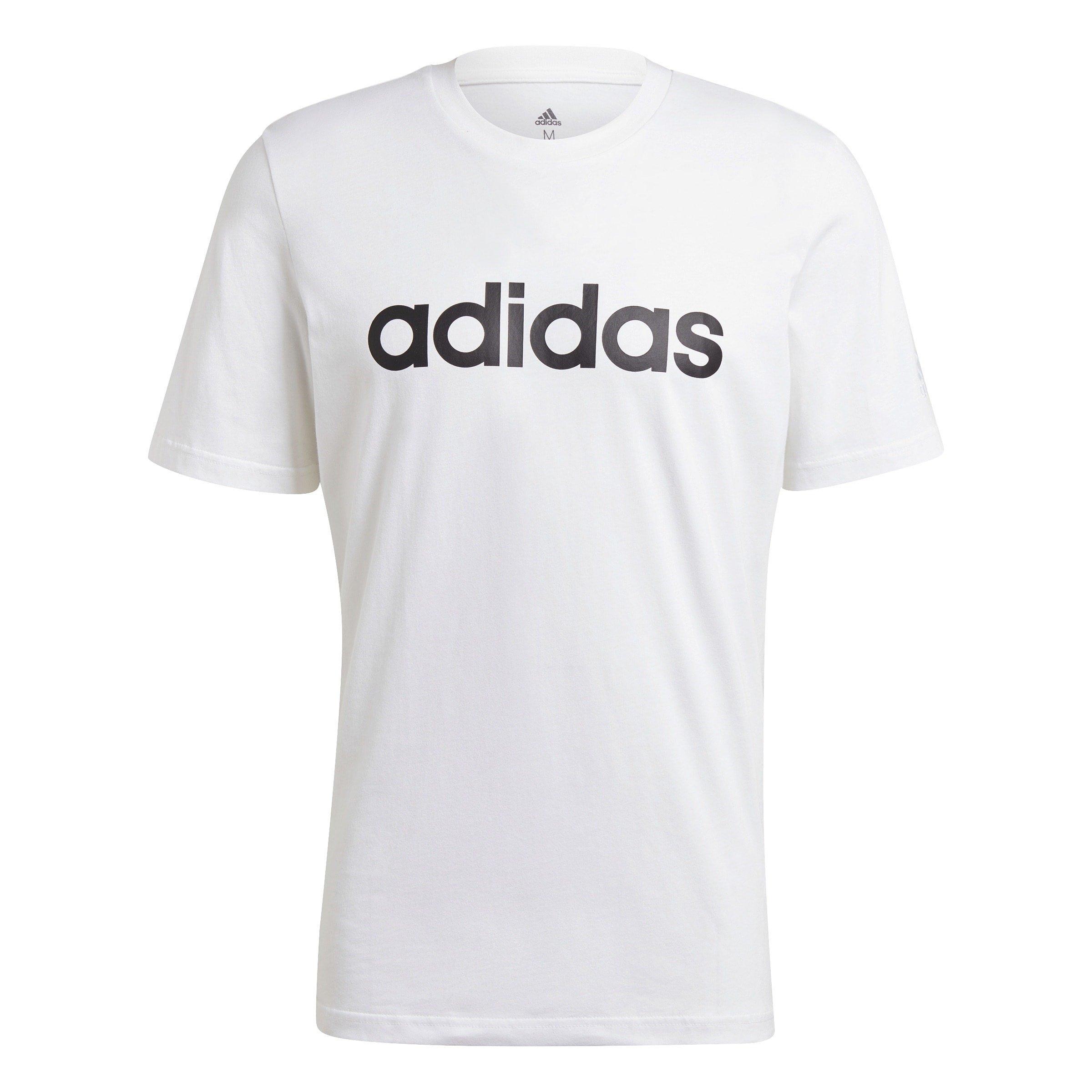 adidas Essentials Single Jersey Logo T-Shirt Mens