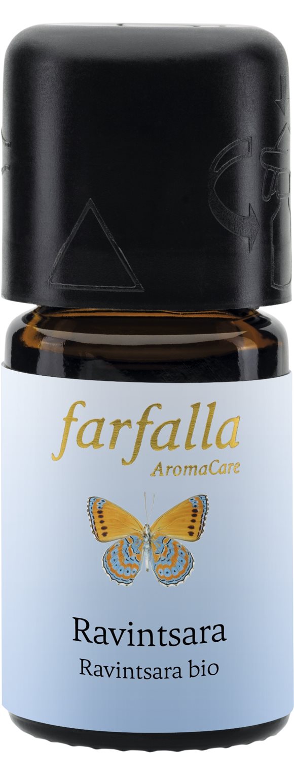 Farfalla Ravintsara<br>5 ml, Ätherisches Öl, Bio Grand Cru
