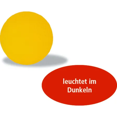 Die Spiegelburg Fluoreszierender Flummi - Bunte Geschenke, 1 Stück, 3-fach sortiert
