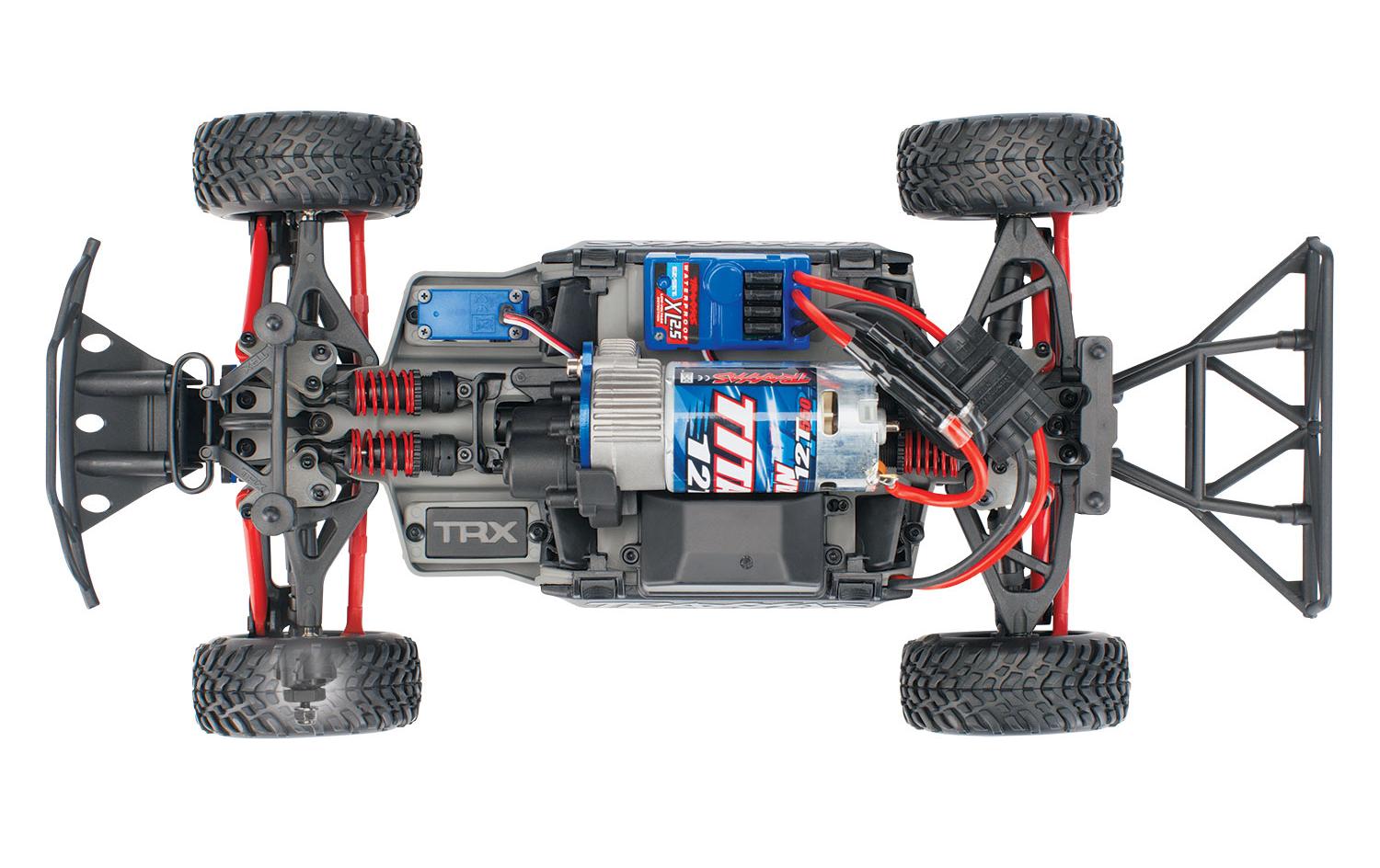 Short Course Truck Slash 4x4 Titan Rot, RTR, 1:16<br>Kleiner SCT mit Allradantrieb und 550er Brushed Motor