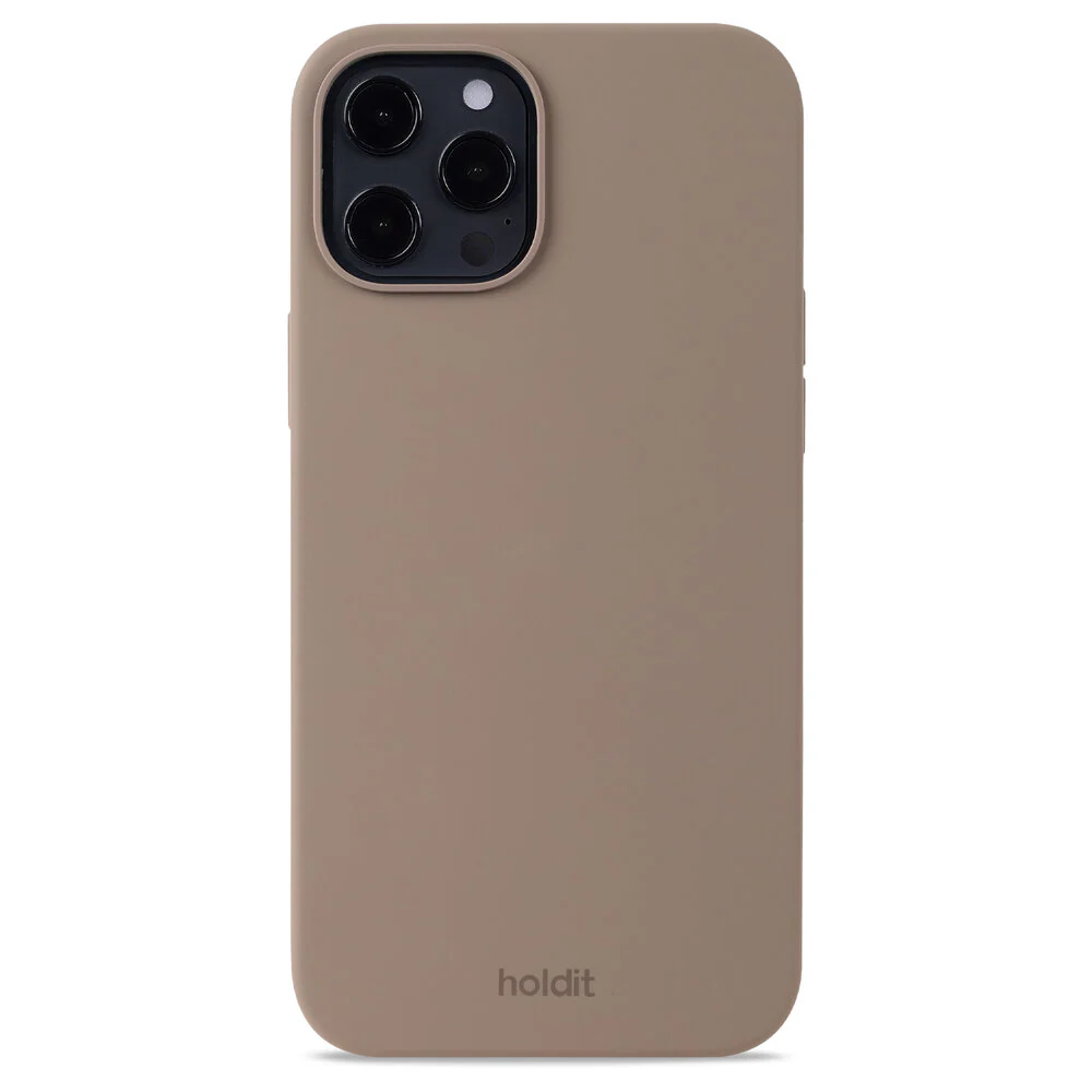 Holdit  iPhone 12/12 Pro Silicone cover - Mocha Brown