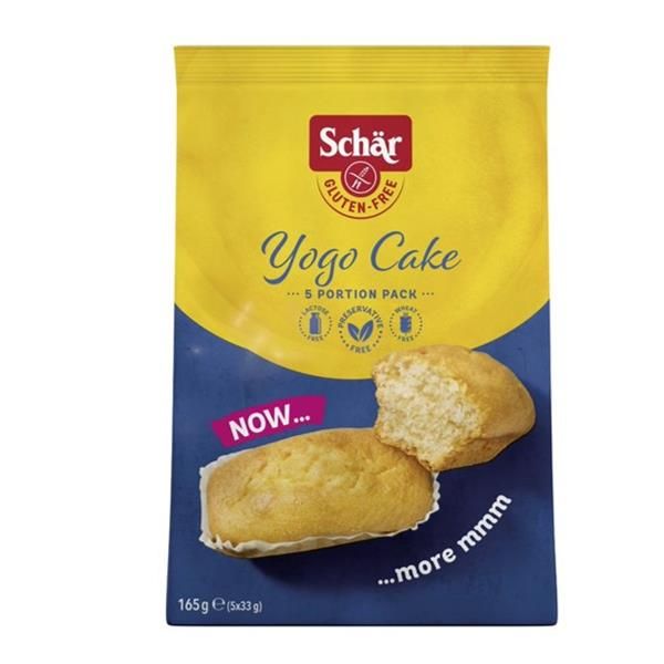 Schar Queques S.G Iogurte Yogo Cake 5X33g