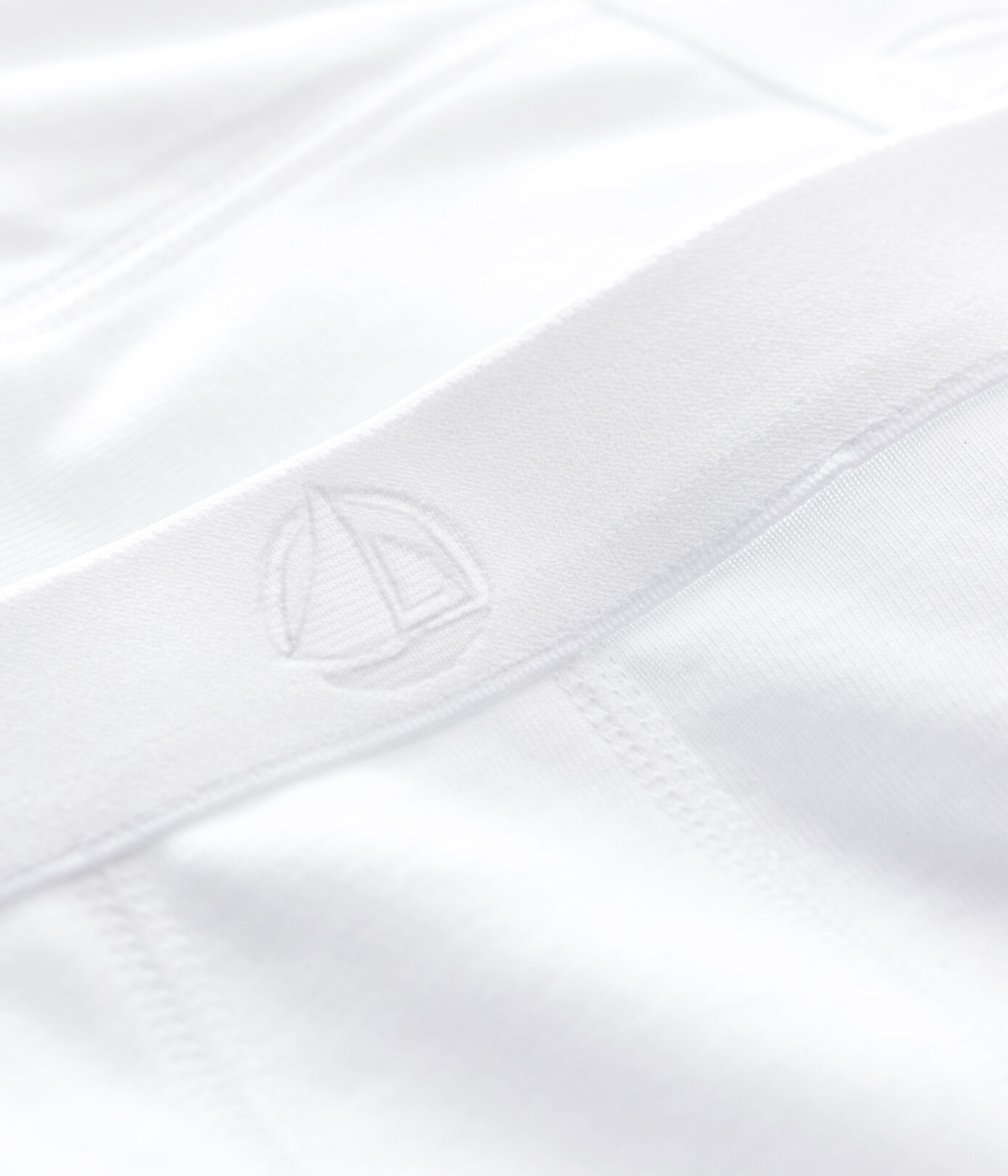 Lot de 2 boxers blancs petit garçon