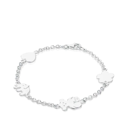Pulseira de prata Animalandia