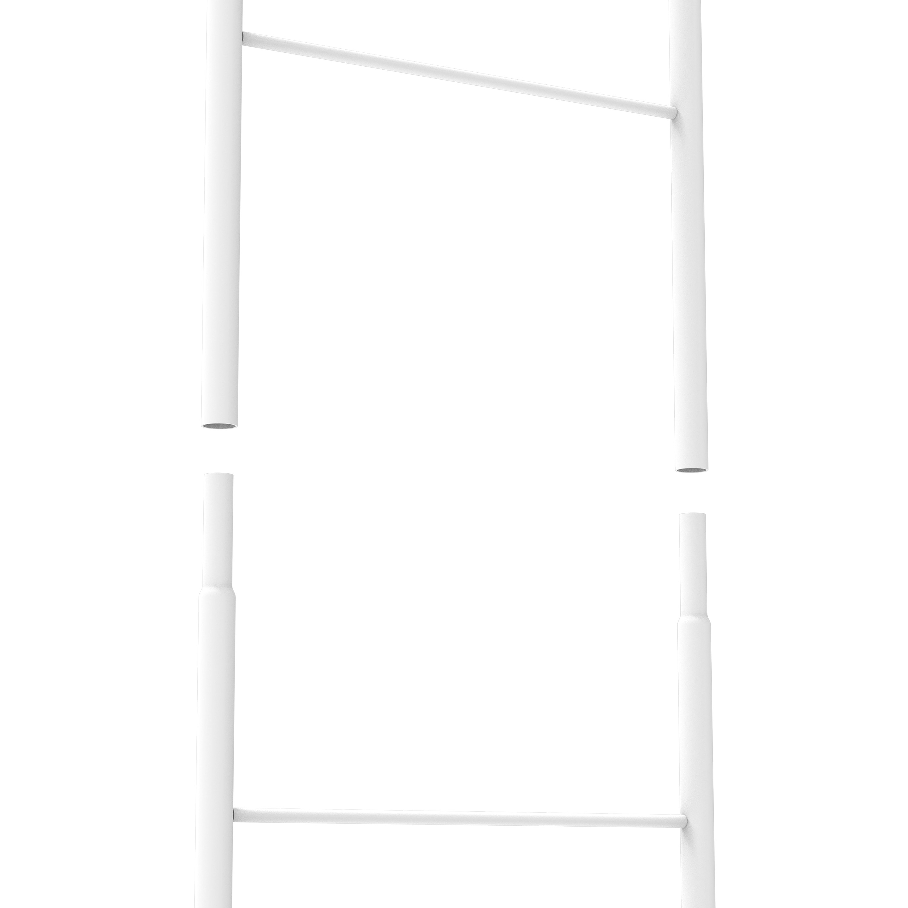 Eckregal 23 x 86 cm weiss