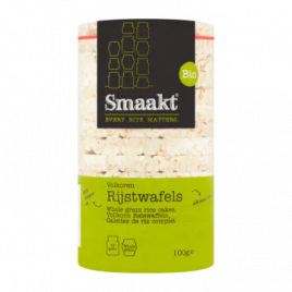 Smaakt Biologische volkoren rijstwafels