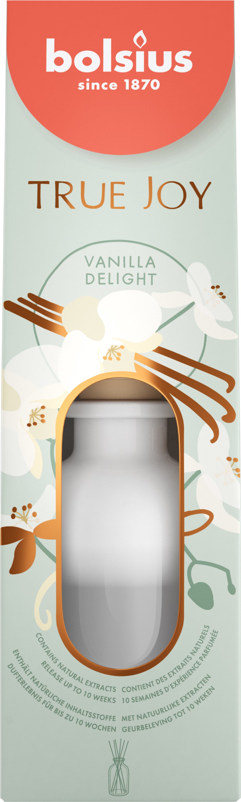 Bolsius geurstokjes True Joy Vanilla Delight 80 ml