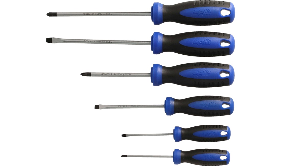 Skruetrækkersæt 6 dele - SP Tools