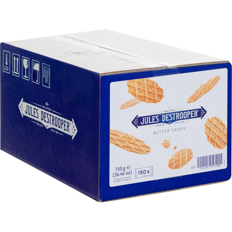Galette fine au beurre Jules Destrooper - Carton de 150