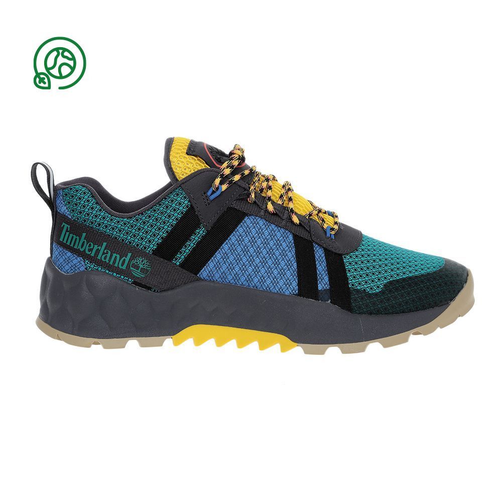 Timberland SOLAR WAVE LT - Chaussures randonné Homme green mesh w black