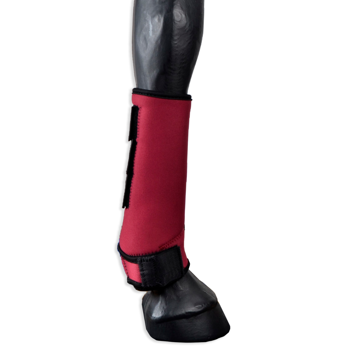 Protetor Softopren, conjunto de um par | Borgonha | Equipamento para Cavalos | Selaria Los Nietos | Tradição Artesanal