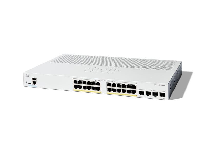 Cisco PoE  Switch Catalyst C1200-24FP-4G 28 Port Cisco Catalyst Switches der Serie 1200