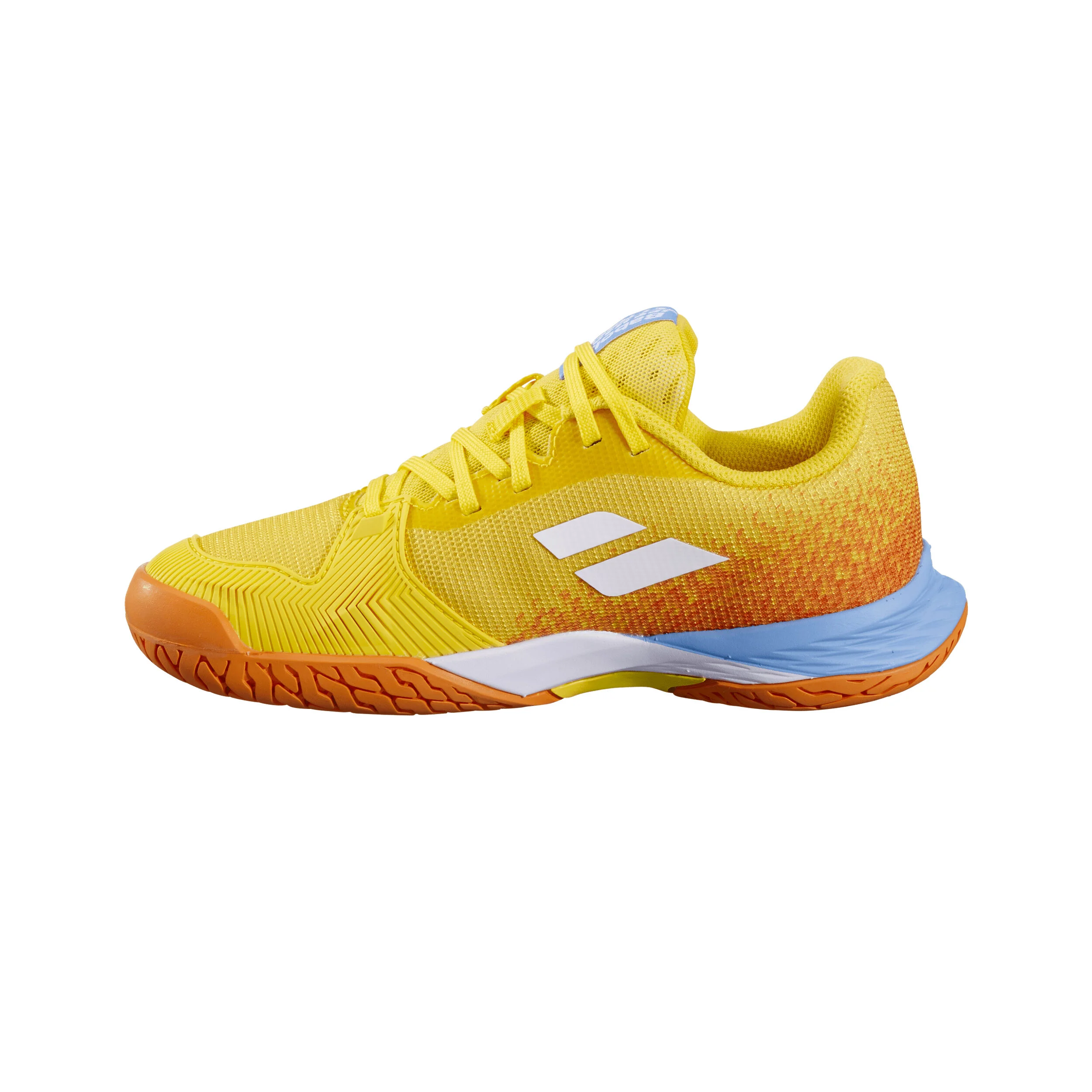 Babolat Jet Mach 3 Chaussures Toutes Surfaces Enfants - Jaune , Blanc