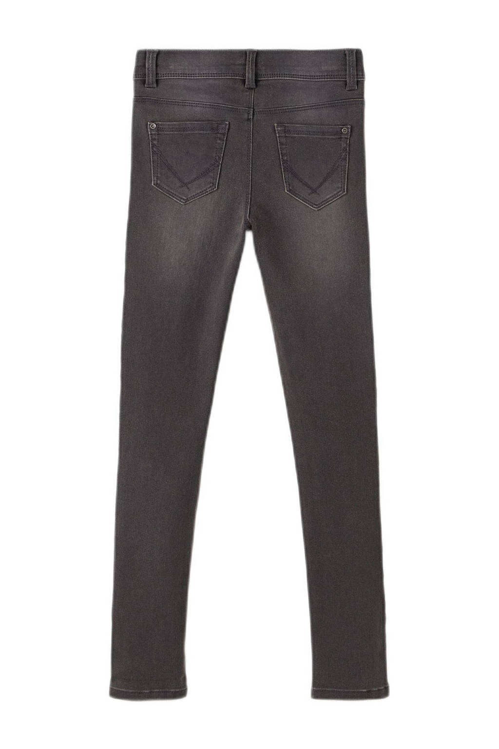 NAME IT skinny jeans NKFPOLLY dark grey denim