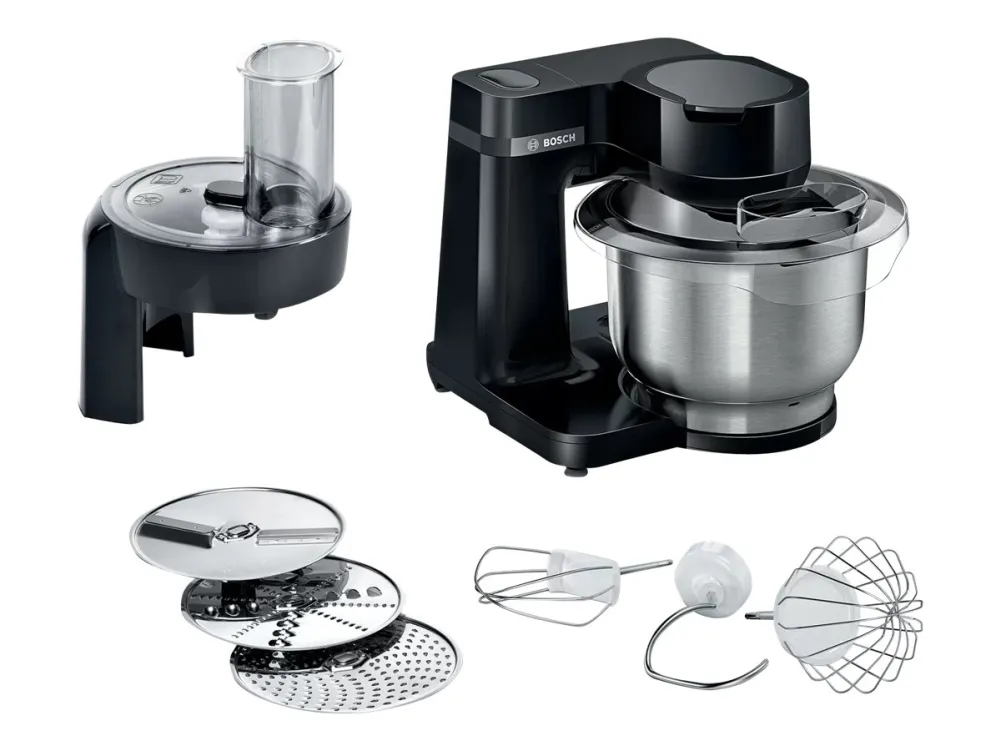 Bosch MUM Serie 2 MUMS2EB01 - Køkkenmaskine - 700 W - sort