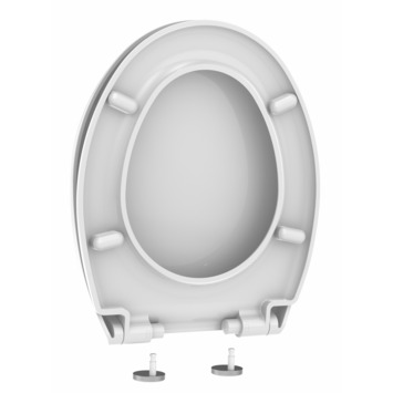 Allibert Lenti WC bril wit kunststof met softclose