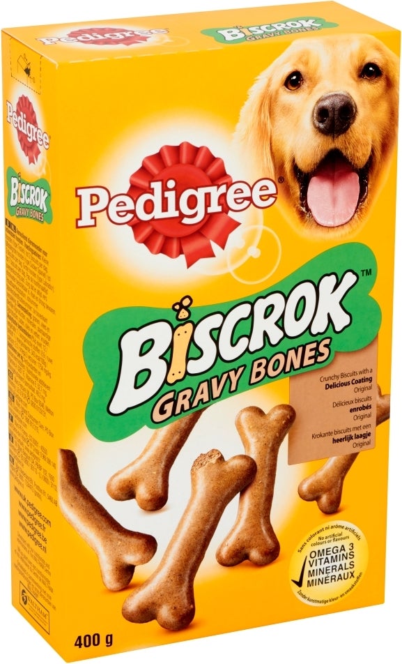 Pedigree biscrok gravy bones 400 g