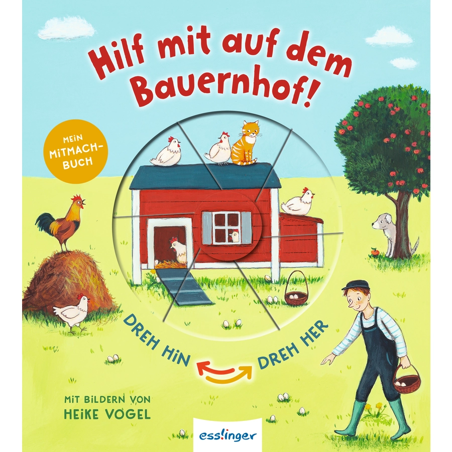 Thienemann Dreh hin – Dreh her: Hilf mit auf dem Bauernhof!