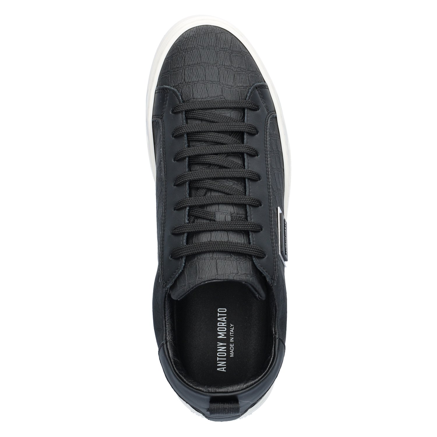 Antony Morato Metal Bold heren sneaker Antony Morato Zwart