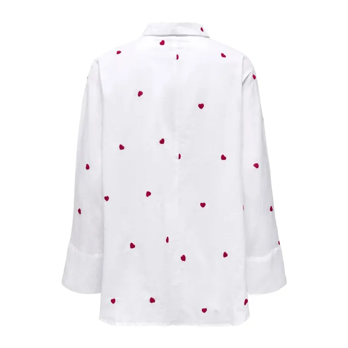 Only New Lina Grace LS Emb Blouse Dames