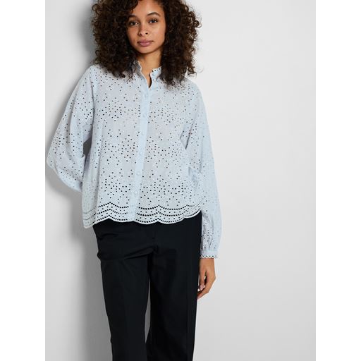 Selected Femme Tatiana Skjorte, Cashmere Blue, 42