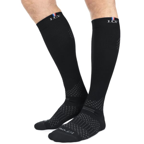 Chaussette ski de randonnée LA CHAUSSETTE DE FRANCE ROCKIES PRO BLACK
