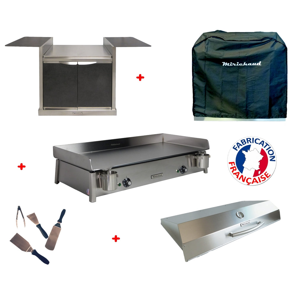 Pack plancha électrique Anthéa E870 + Meuble complet - Planchaelec
