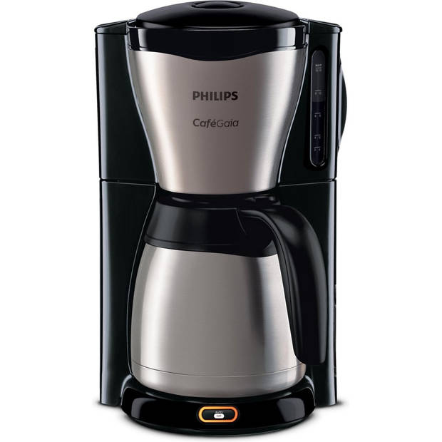 Philips filterkoffiezetapparaat Café Gaia HD7548/20 zwart 1,2L