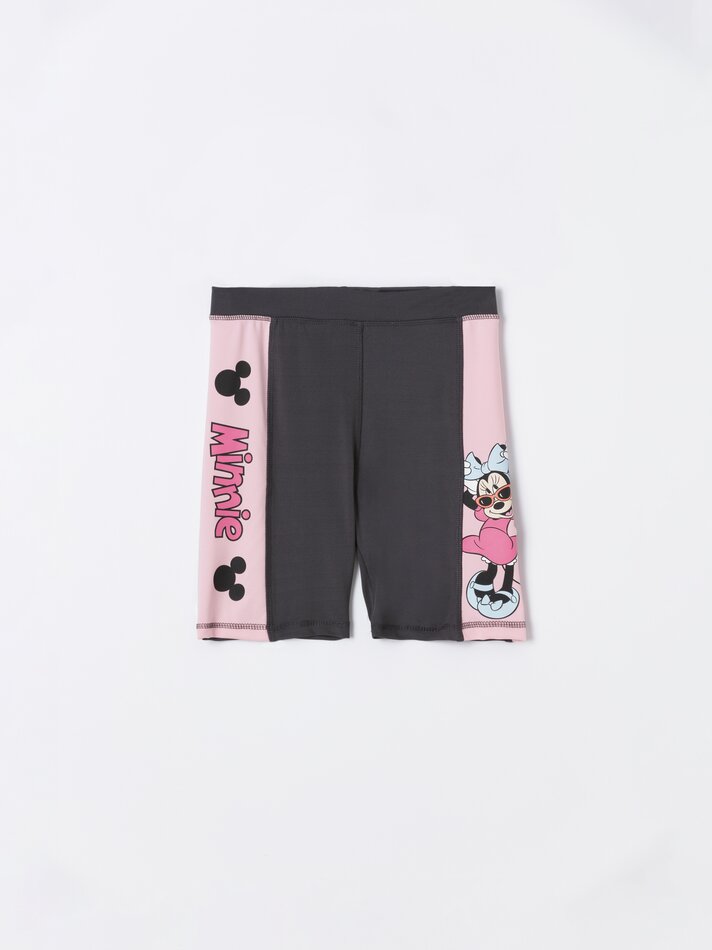 Leggings de ciclismo com estampa da Minnie Mouse ©DS - Cinza Antracite