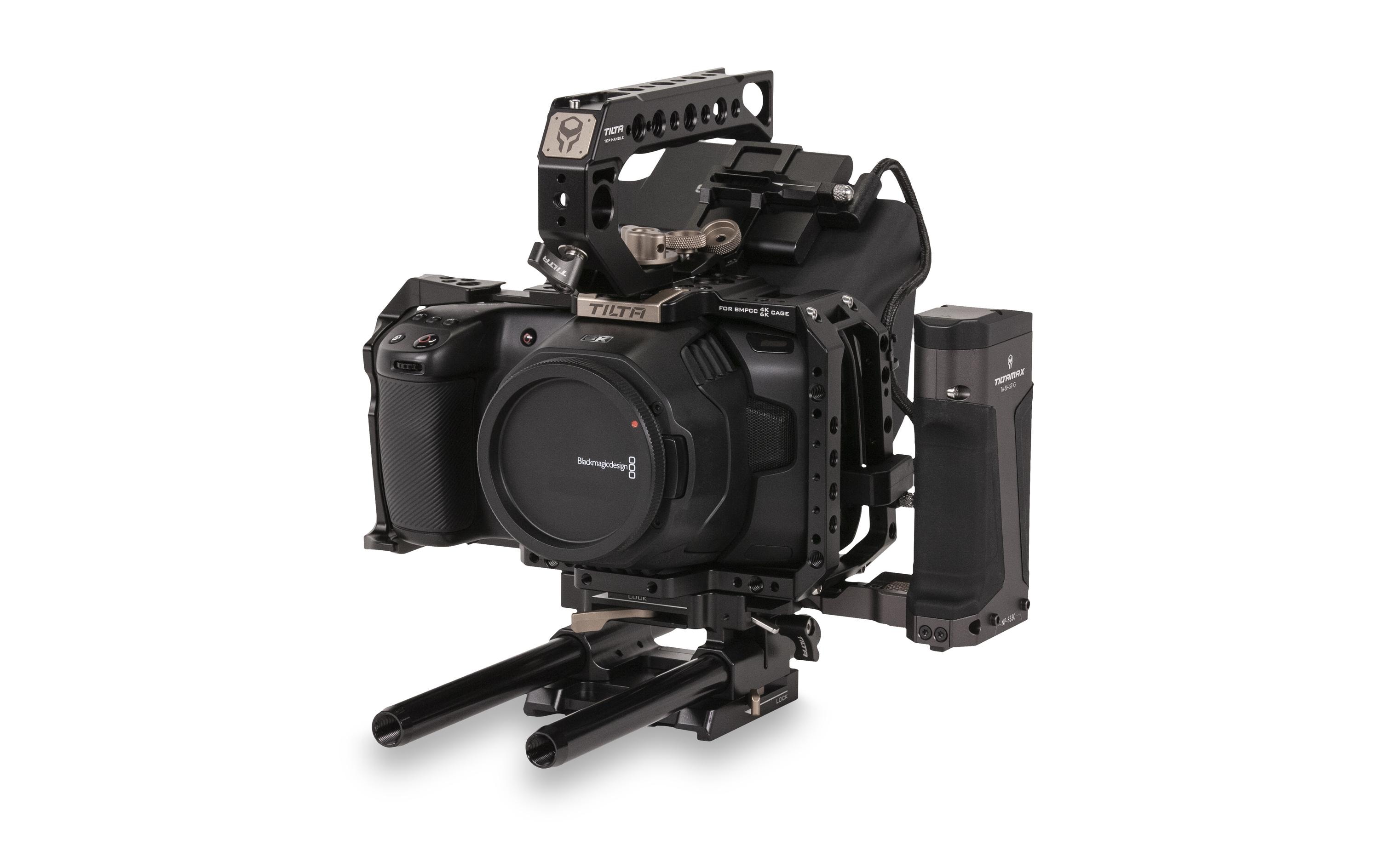Cage Advanced Kit für BMPCC 4K/6K - Schwarz<br>Erweiterungskit für BMPCC 4K/6K