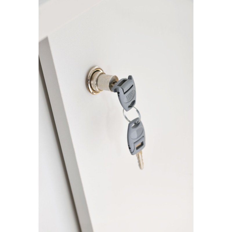 Bahut H 72,5 x L 160 cm blanc corps blanc Eden