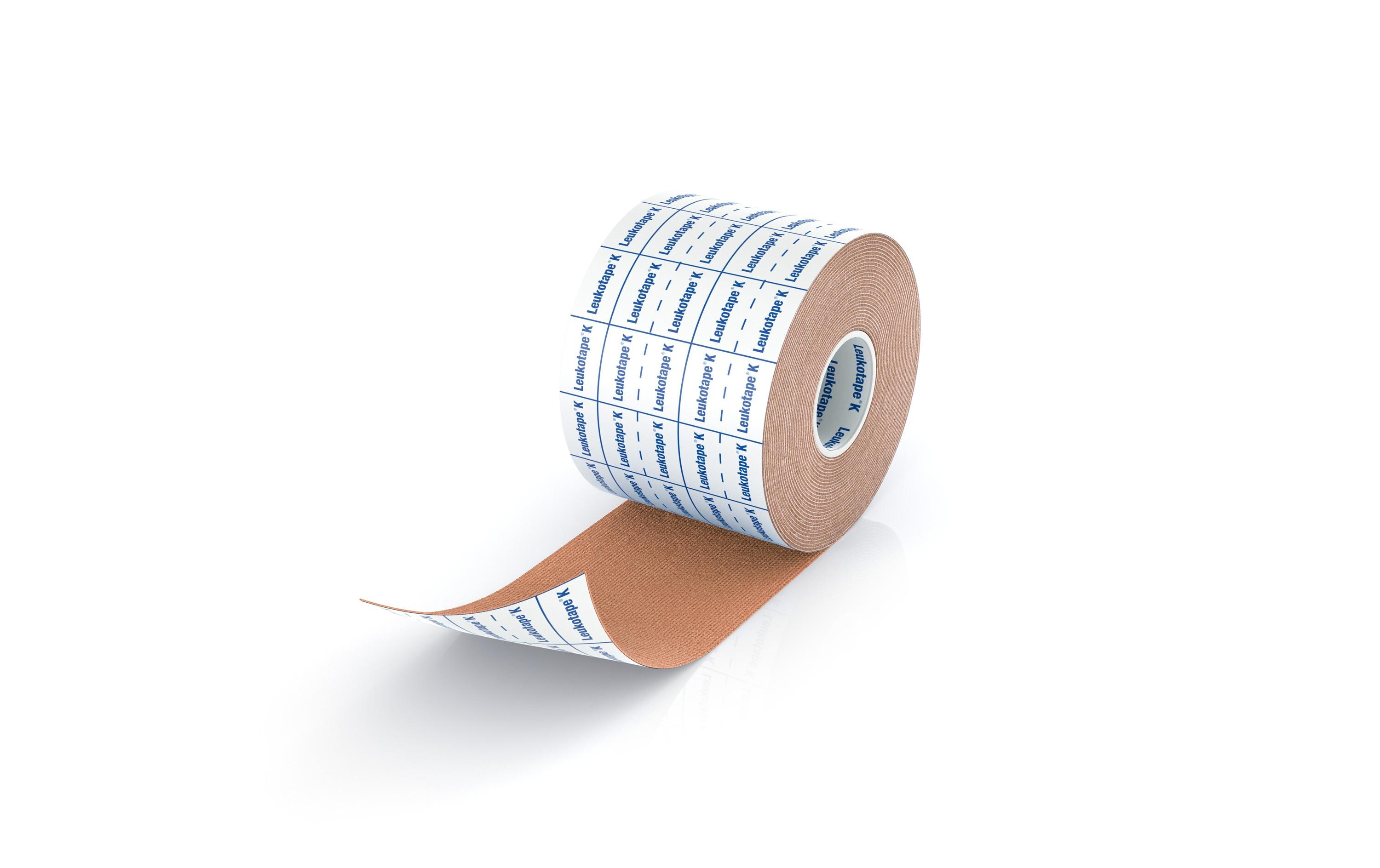 K elastischer Tapeverband beige, 5 cm x 5 mKinesiologie Tape für Sport und Alltag