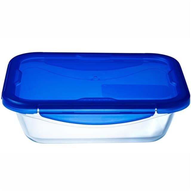 Pyrex Stor form med med snäpplock 4