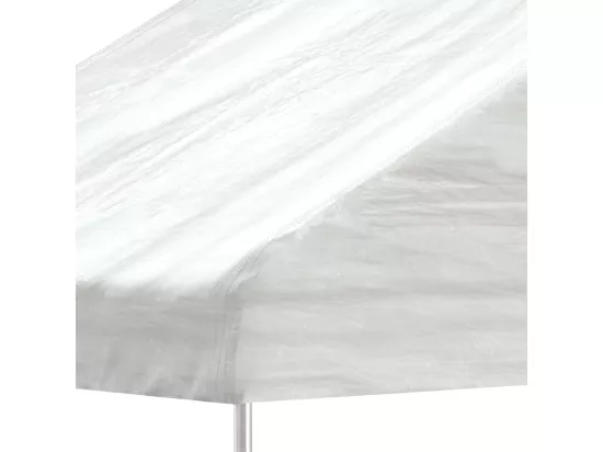 Belvédère avec toit blanc 11,15x4,08x3,22 m polyéthylène