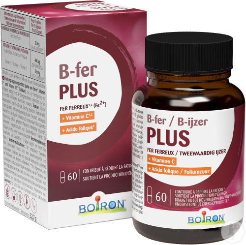 Boiron B-fer Plus Complément Alimentaire 60 Gélules