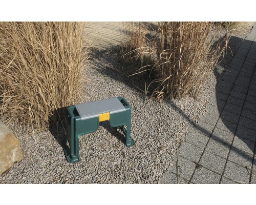 Kunststof tuinkruk 3 in 1, groen