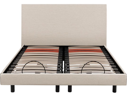 EPEDA - Sommier Electrique 2 x 80 x 200 Horizon 1620D lin + TDL + 2x balade équilibré