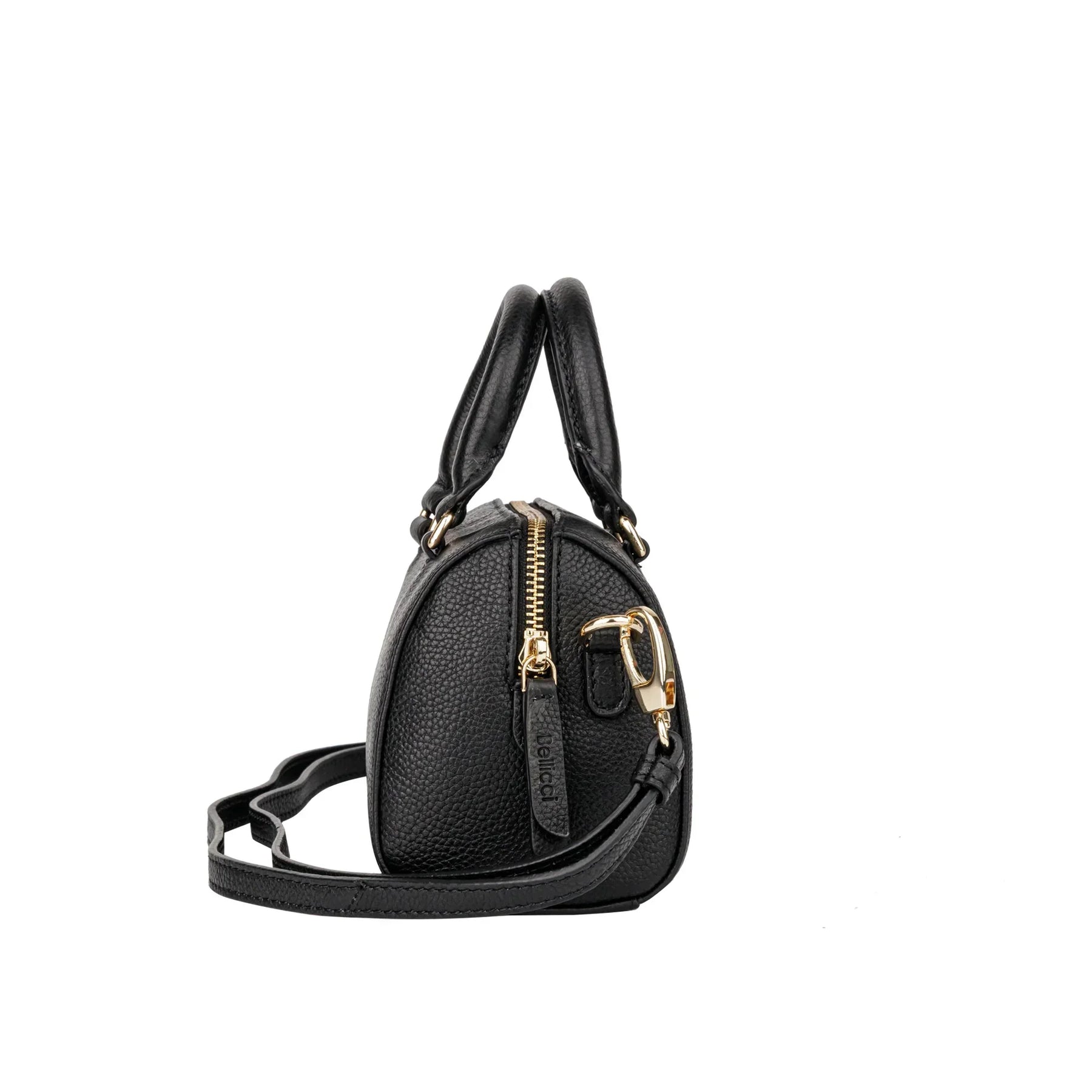 Bellici | Cara | Leren bowlingtas handtas