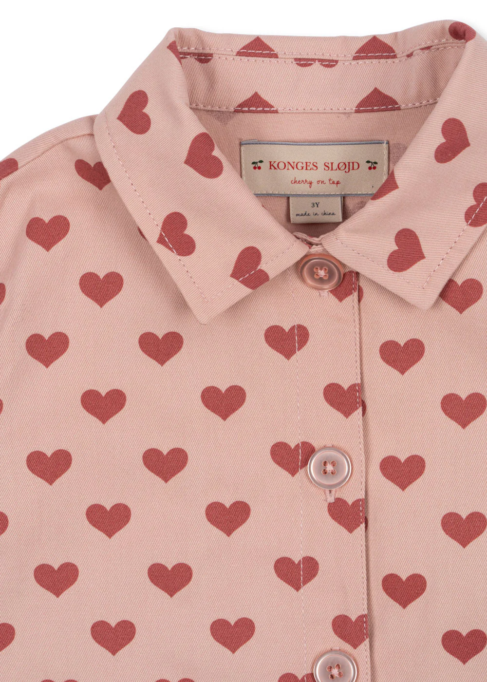 Fen jakke - amour rouge - 12M