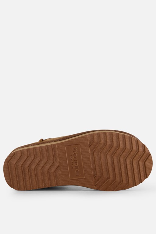 Warmbat Durack Gevoerde boots cognac Suede