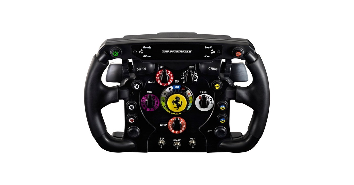 ThrustmasterFerrari F1 Wheel Add-On stuur add-on  (Zwart/zilver, PC, PlayStation 3, PlayStation 4, Xbox One)